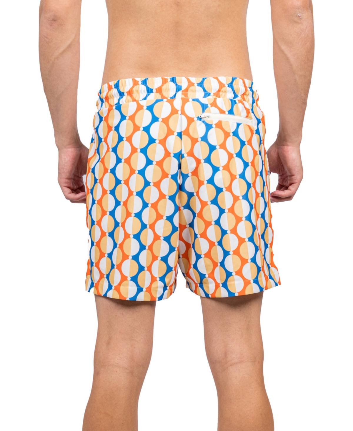 Shop D.rt Men's Dotted Volley Short In Yellow Multi