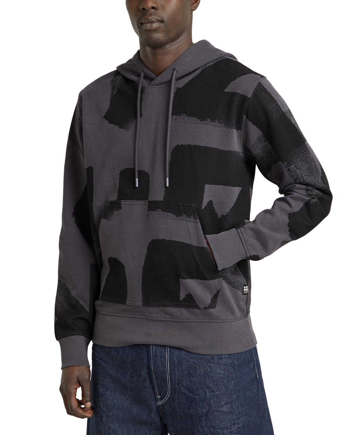 Men's Oversized Logo Hoodie, Created for Macy's - Multicolor