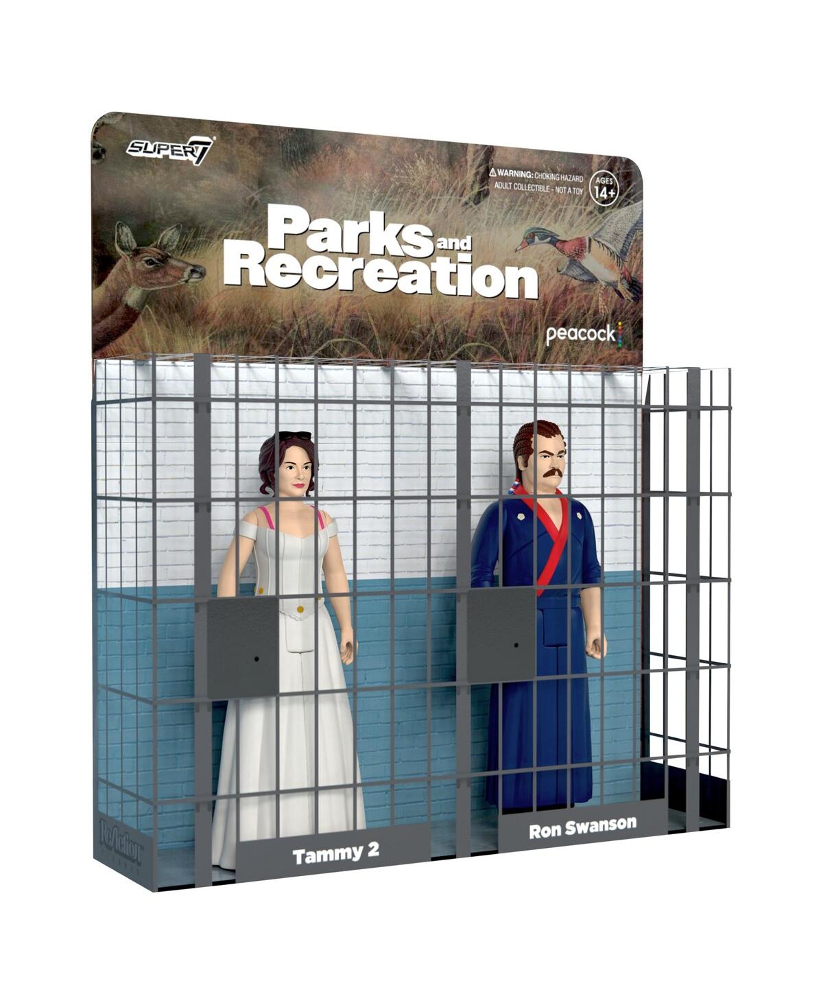 Shop Super 7 Super7 Ron And Tammy 2 Parks And Recreation Wedding Night Reaction Figures In Multi