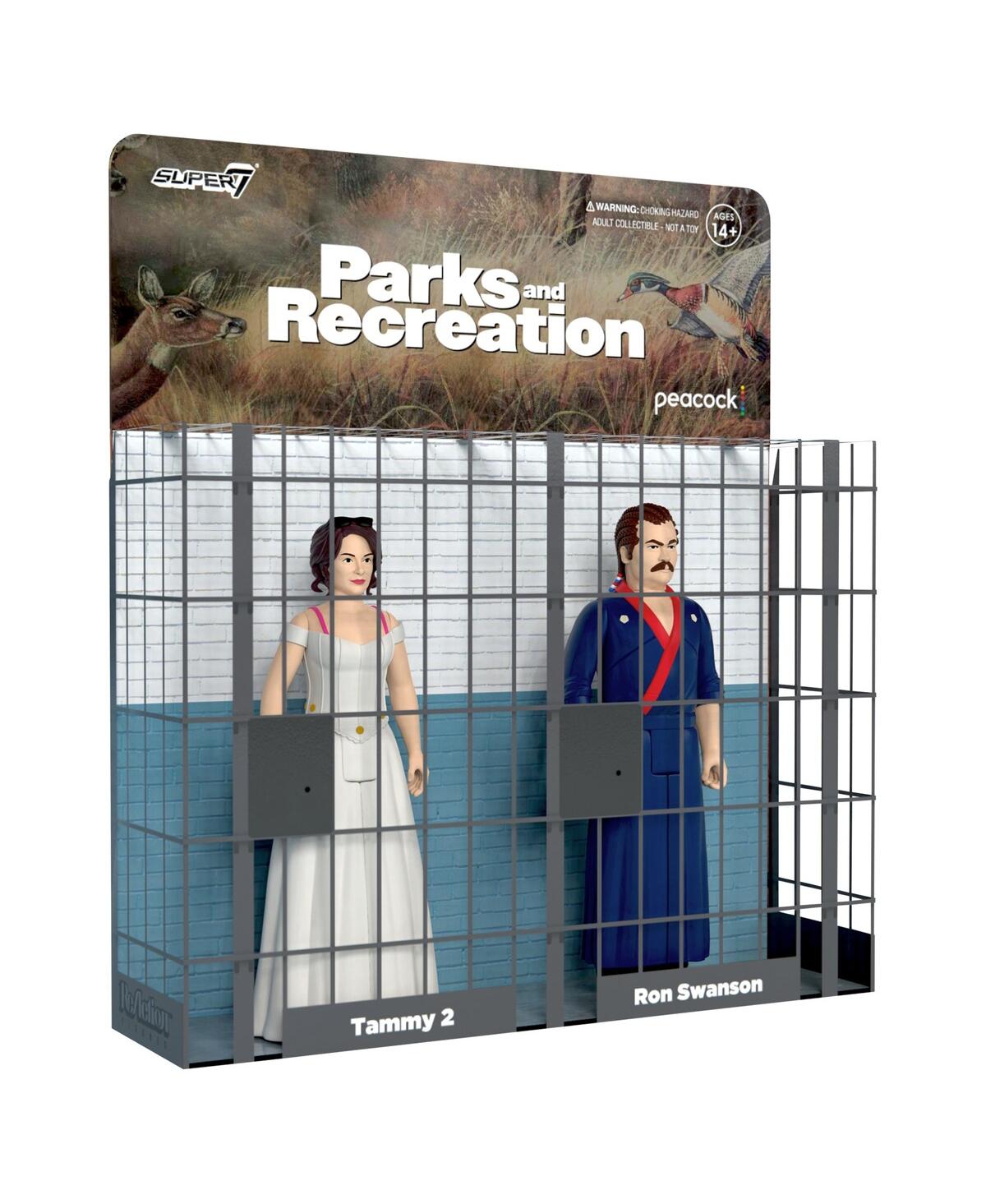 Super 7 Super7 Ron And Tammy 2 Parks And Recreation Wedding Night Reaction Figures In Multi
