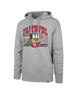 Men's Gray San Francisco 49ers Regional Headline Pullover Hoodie