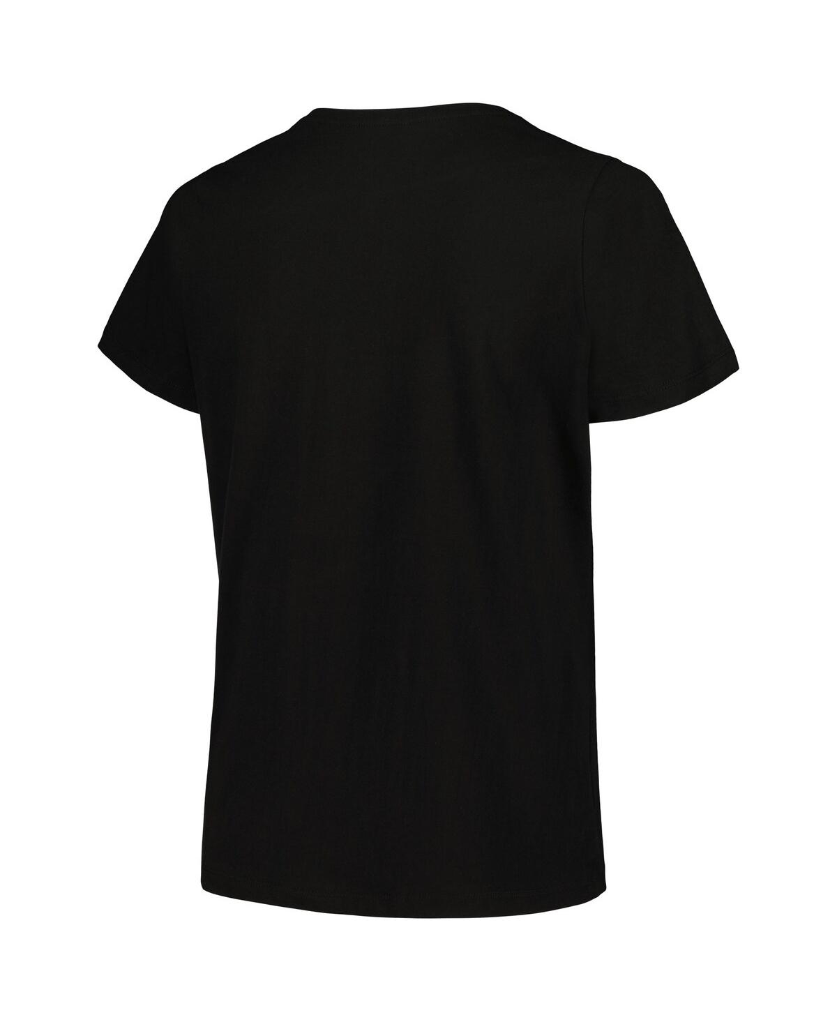 Fanatics Branded Black Cincinnati Bengals Arch Over Logo Plus Size T-shirt In Black
