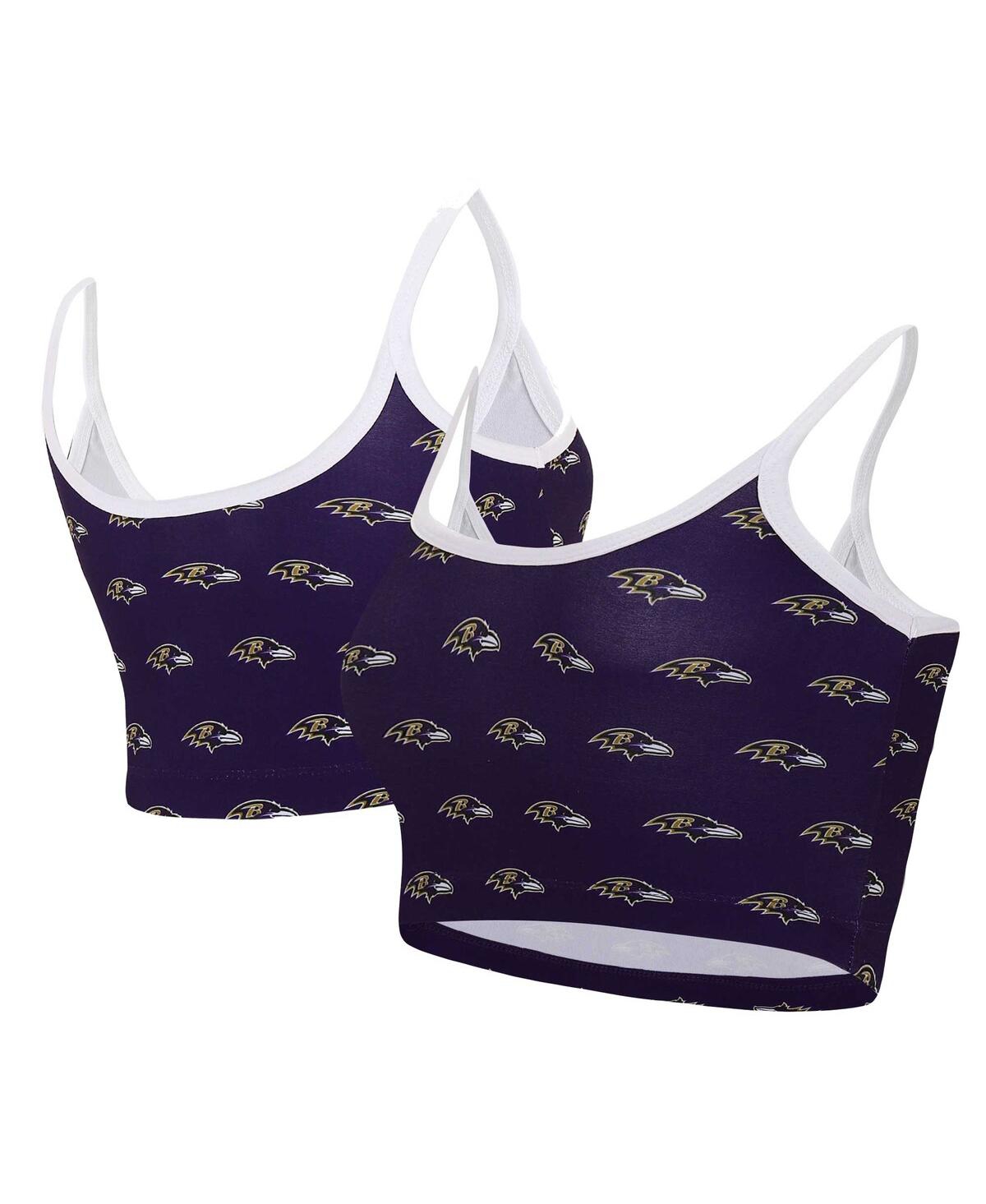 Shop Concepts Sport Women's  Purple Baltimore Ravens Gauge Lounge Bralette