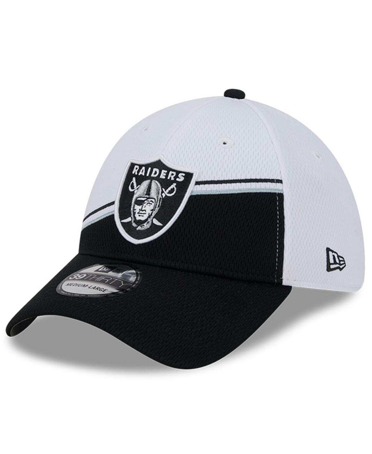 Men's New Era Black Las Vegas Raiders 2023 Sideline 39THIRTY Flex Hat - Black