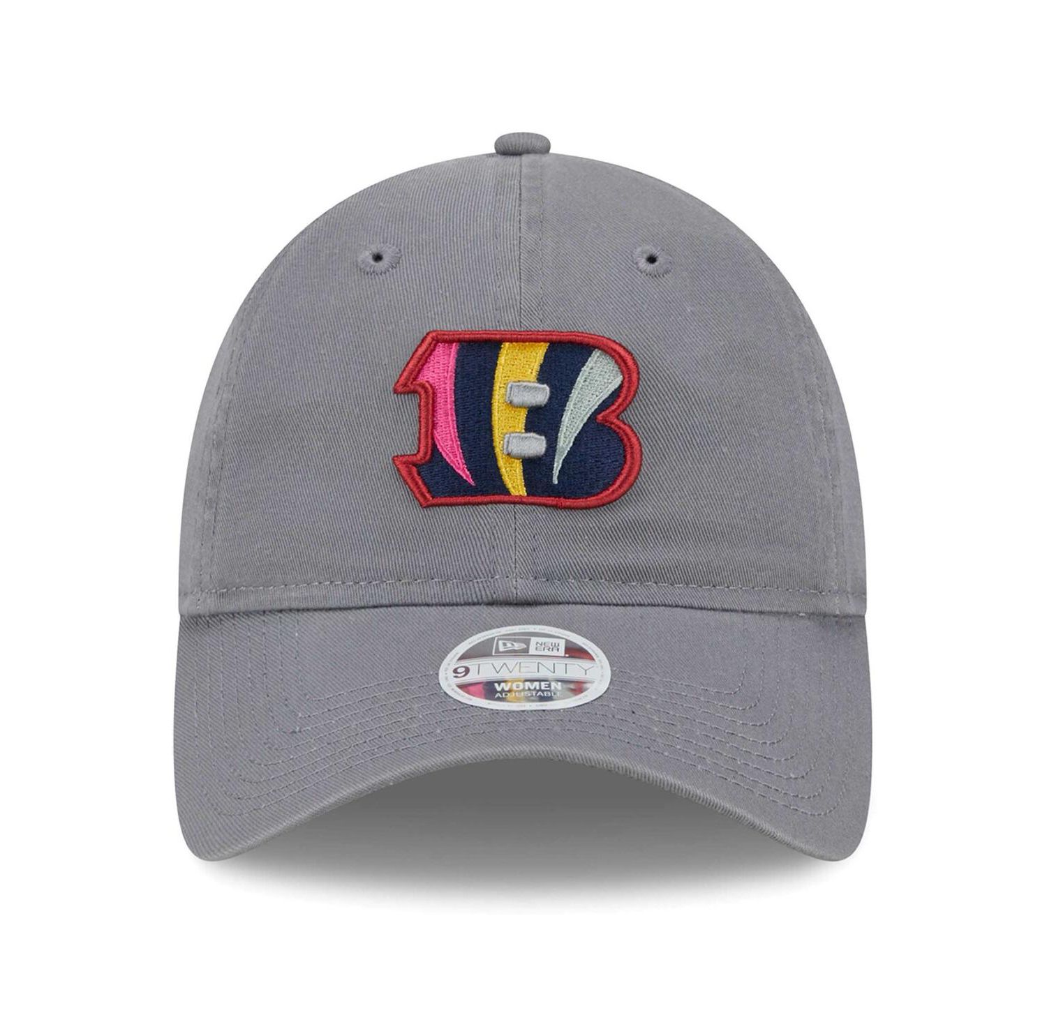Women's Gray Cincinnati Bengals Color Pack Multi 9TWENTY Adjustable Hat