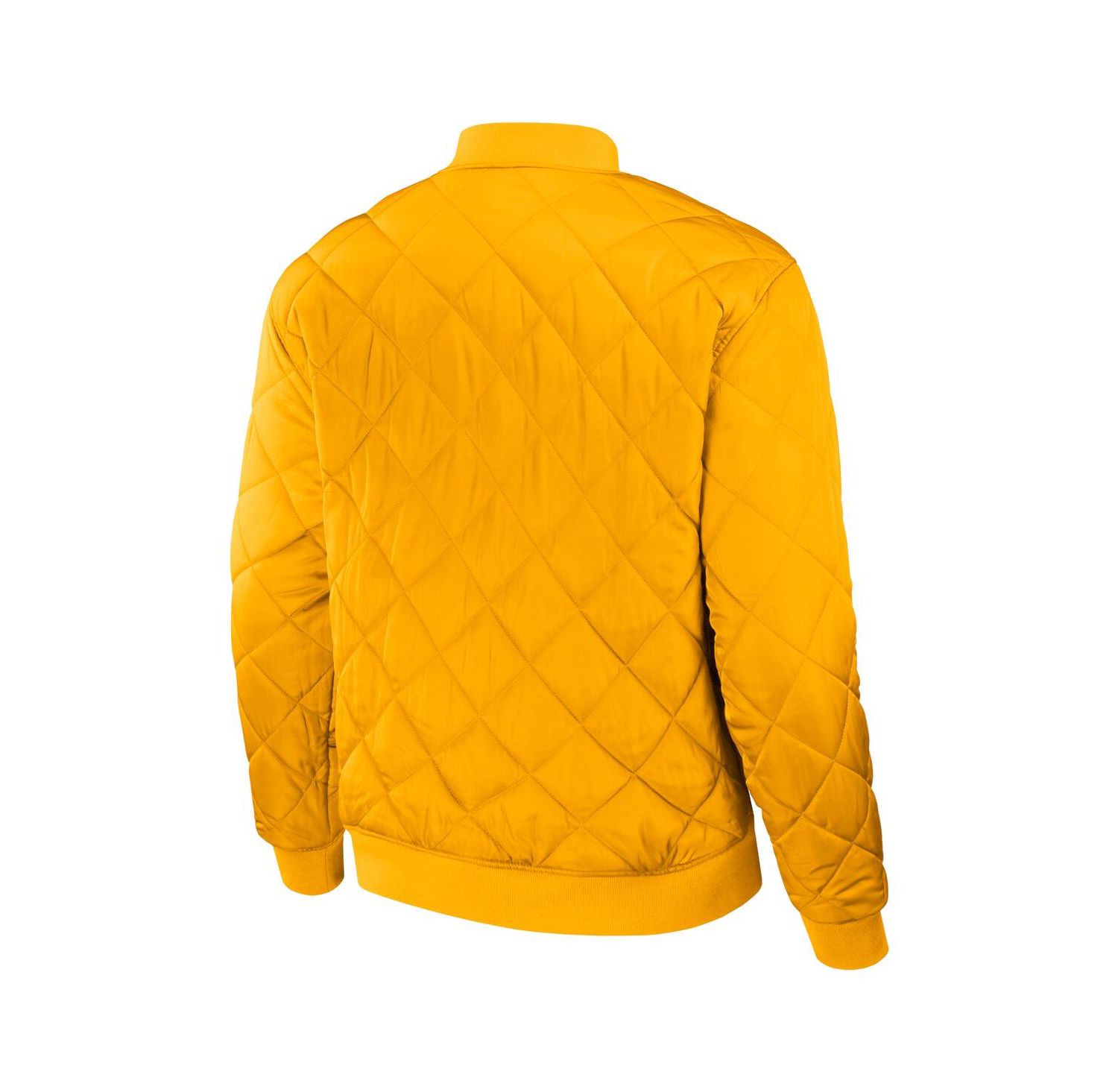 Men's Darius Rucker Collection by Black, Gold Milwaukee Brewers Reversible Full-Zip Bomber Jacket