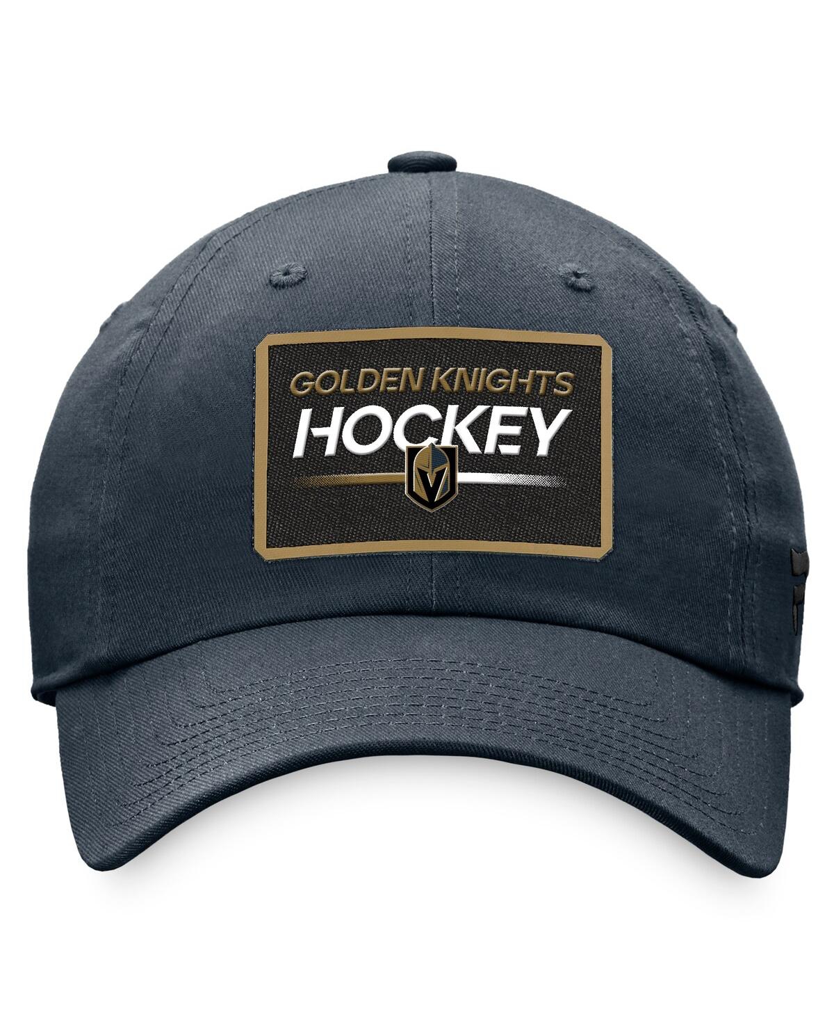 Fanatics Men's  Gray Vegas Golden Knights Prime Adjustable Hat In Gray