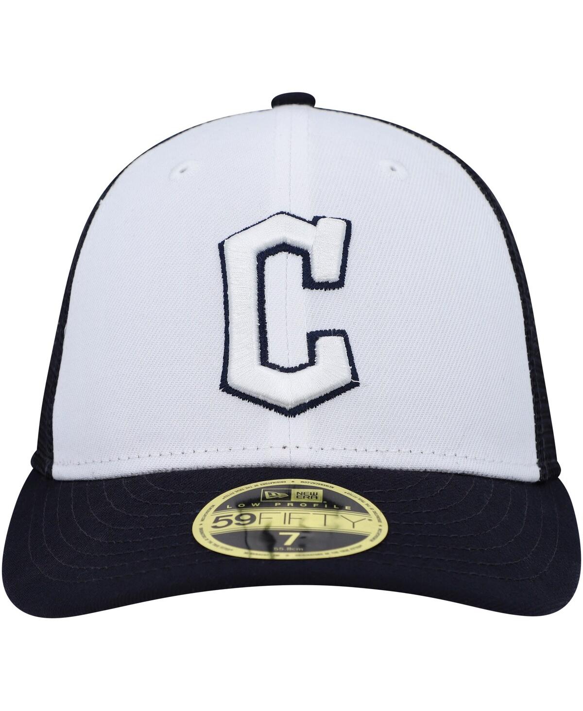 Men's New Era Navy Cleveland Guardians 2023 On-Field Batting Practice Low Profile 59FIFTY Fitted Hat - Navy