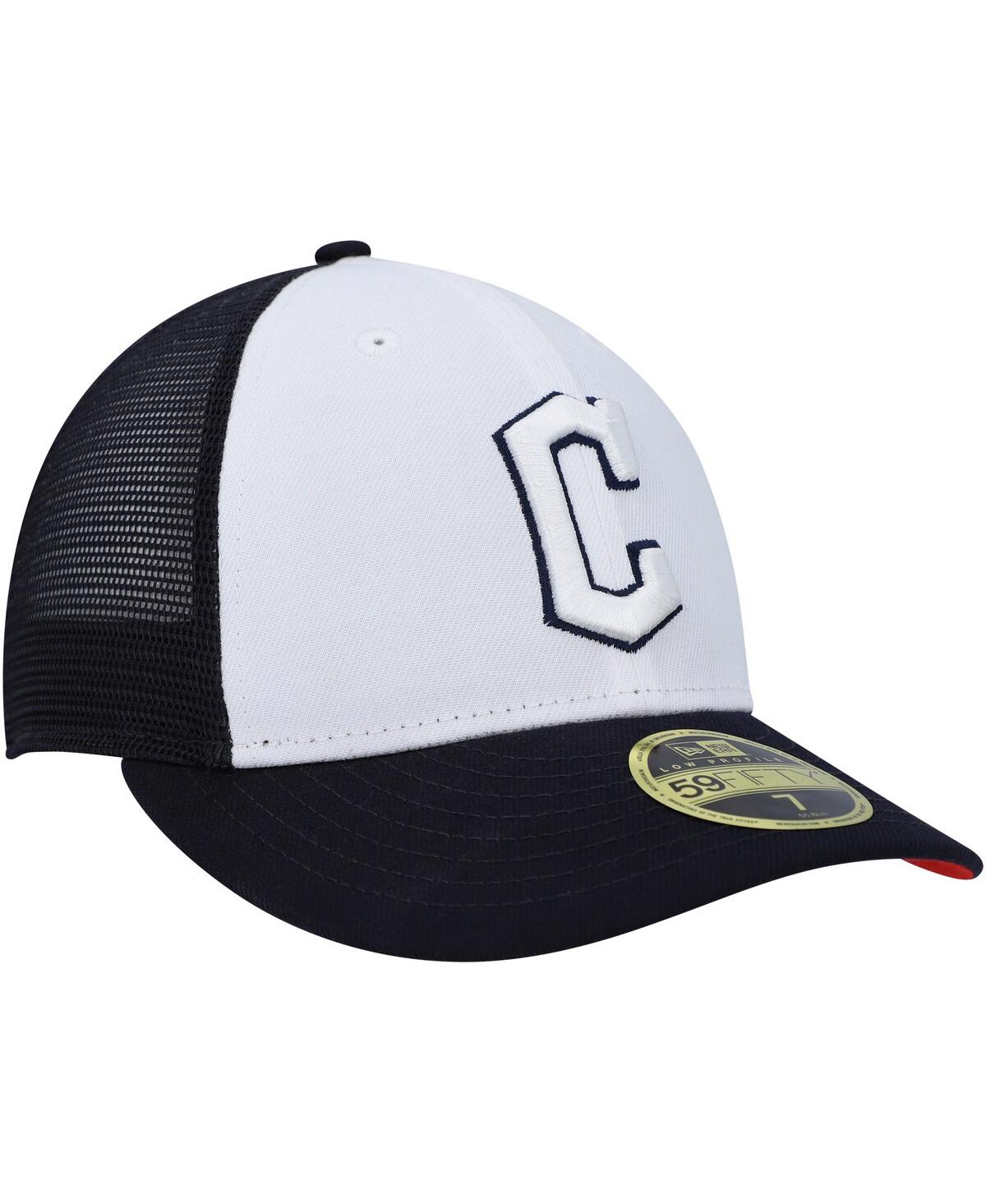 Men's New Era Navy Cleveland Guardians 2023 On-Field Batting Practice Low Profile 59FIFTY Fitted Hat - Navy
