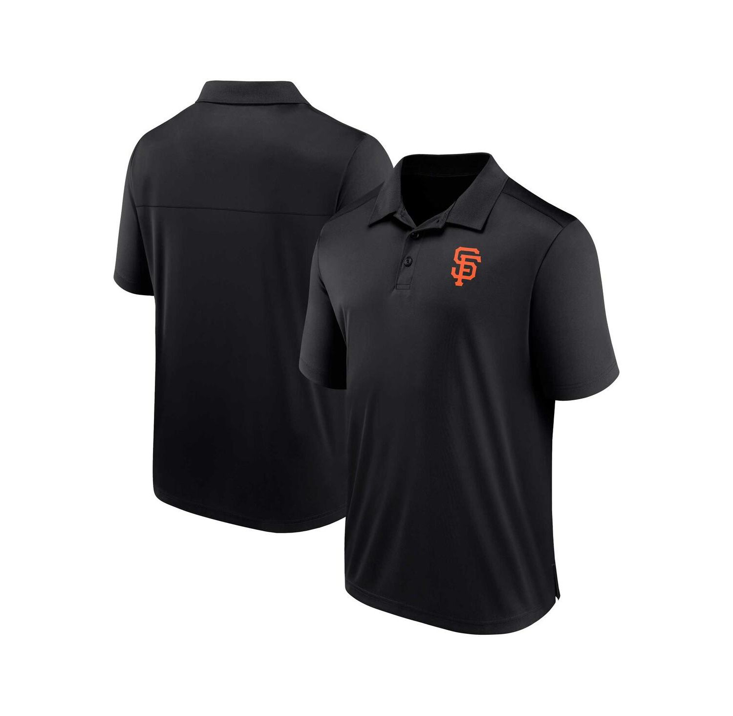 Men's Black San Francisco Giants Logo Polo Shirt