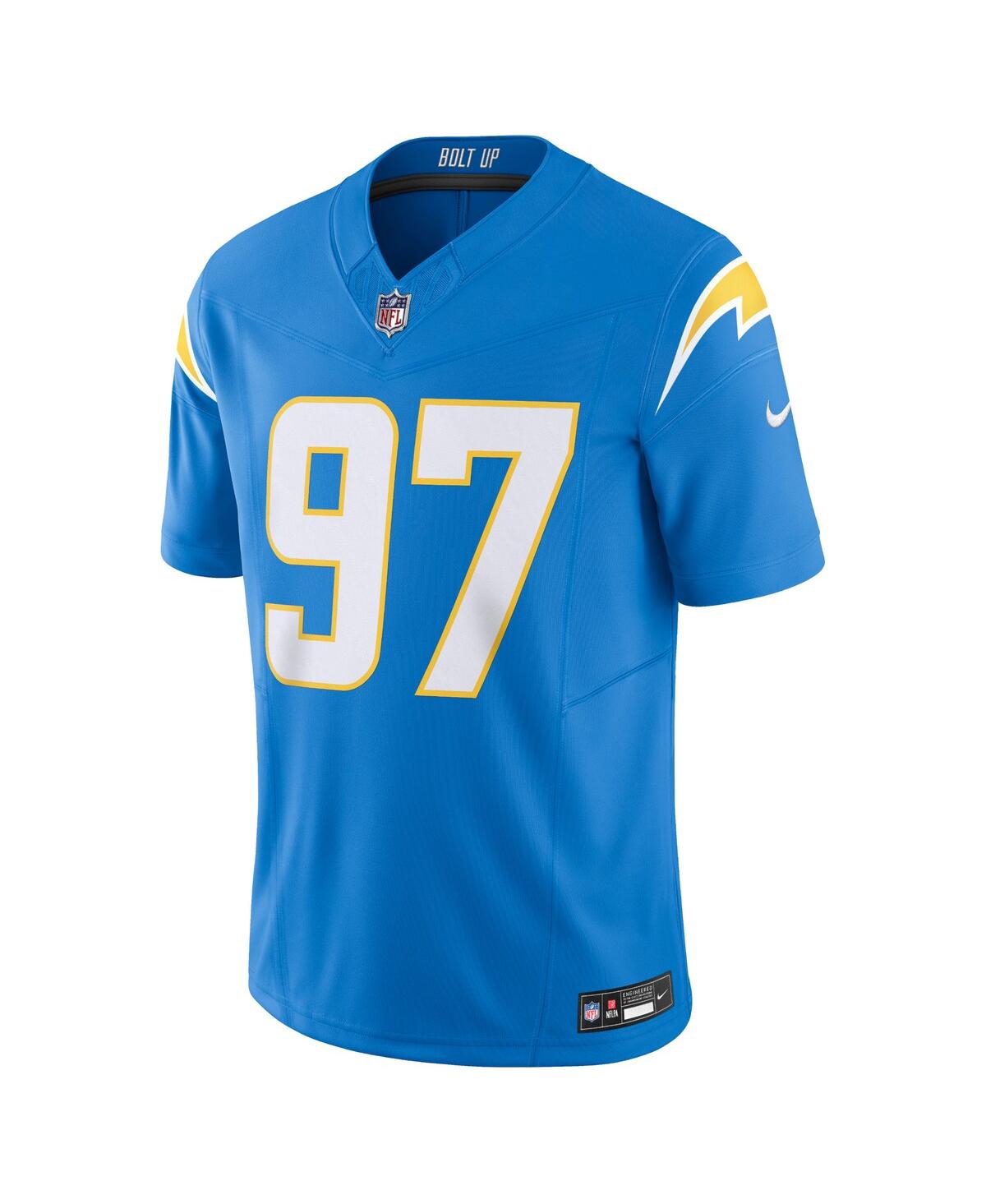 Men's Nike Joey BosaLos Angeles Chargers Vapor F.u.s.e. Limited Jersey - Powder Blue
