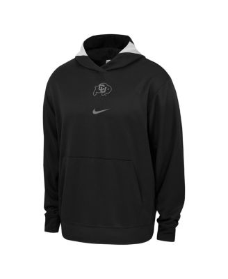 Men's Black Colorado Buffaloes Basketball Spotlight Performance Pullover Hoodie
