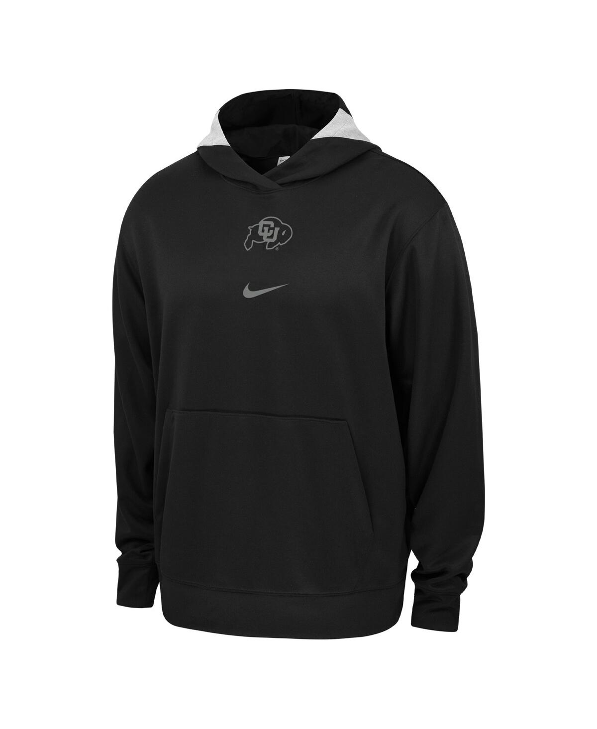 Men's NikeColorado Buffaloes Basketball Spotlight Performance Pullover Hoodie - Black