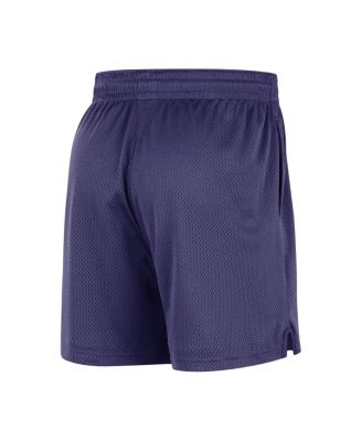 Men's and Women's Purple Phoenix Suns Warm Up Performance Practice Shorts