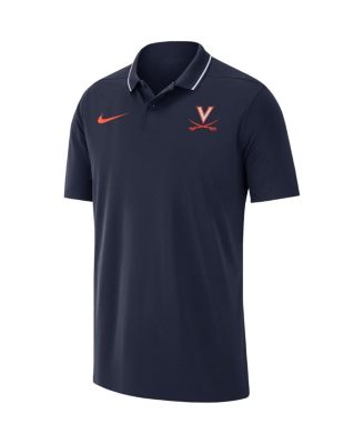 Men's Navy Virginia Cavaliers 2023 Coaches Performance Polo Shirt