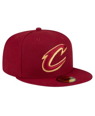Men's Wine Cleveland Cavaliers 59FIFTY Fitted Hat