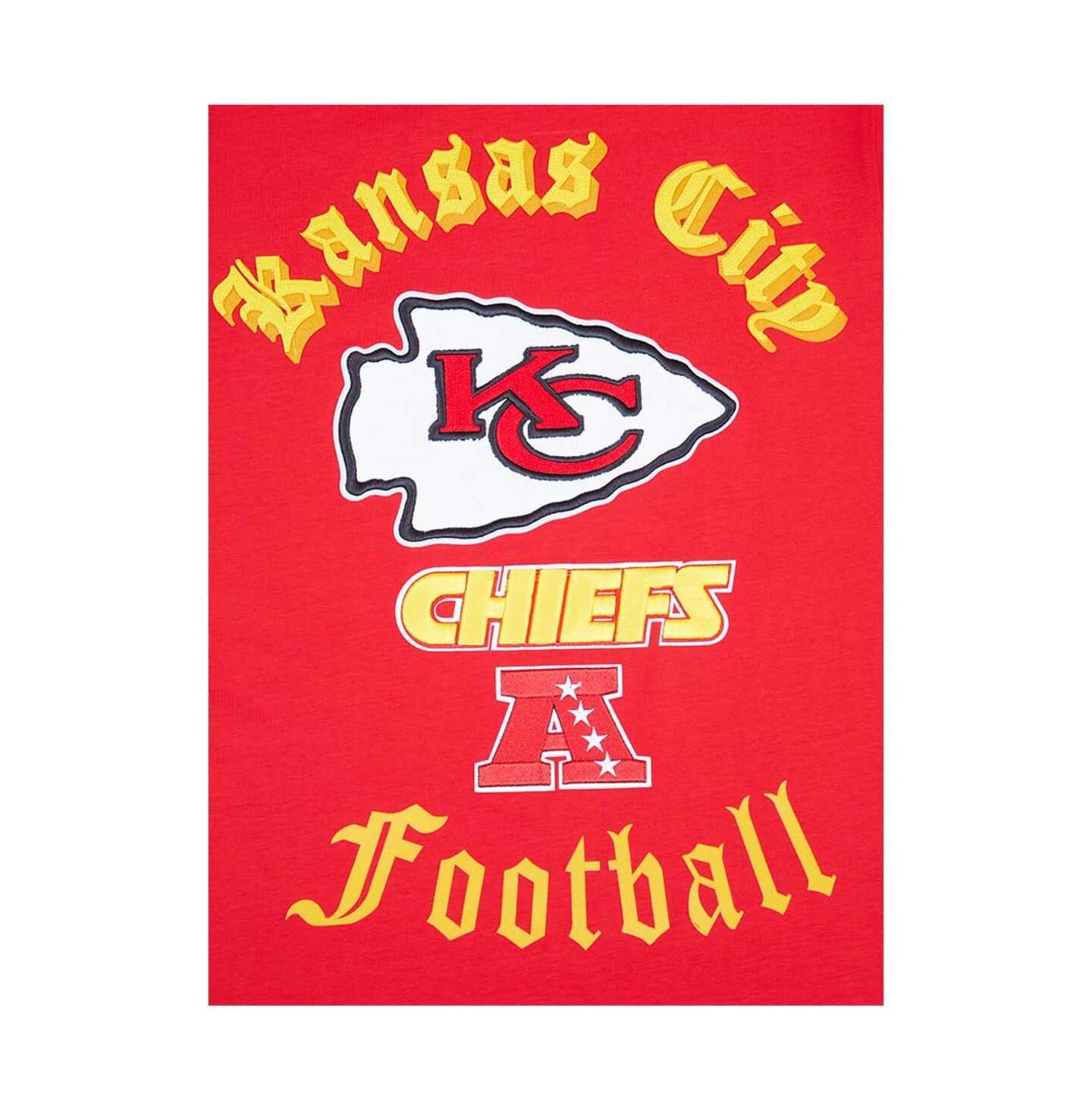 Мужская футболка Pro Standard Red Kansas City Chiefs Old English — фото 4