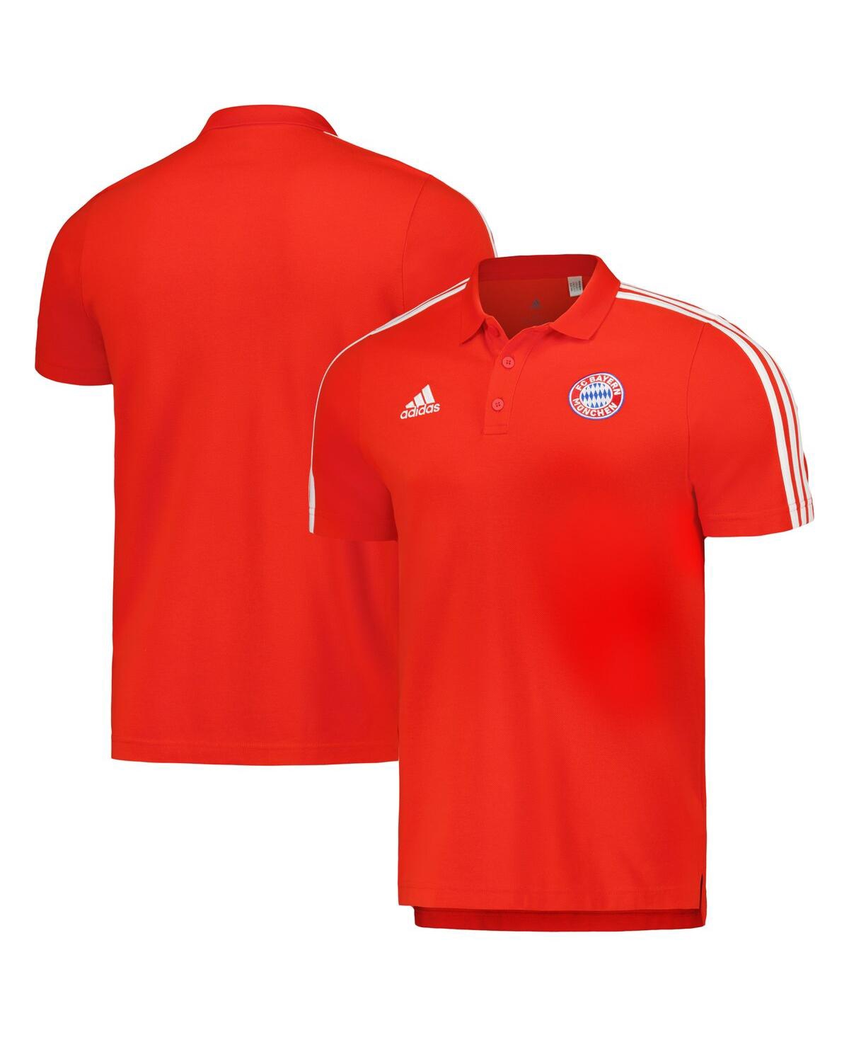 Men's adidas Red Bayern Munich 2023/24 Dna Polo Shirt - Red