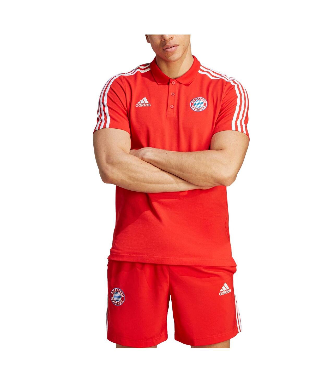 Shop Adidas Originals Men's Adidas Red Bayern Munich 2023/24 Dna Polo Shirt