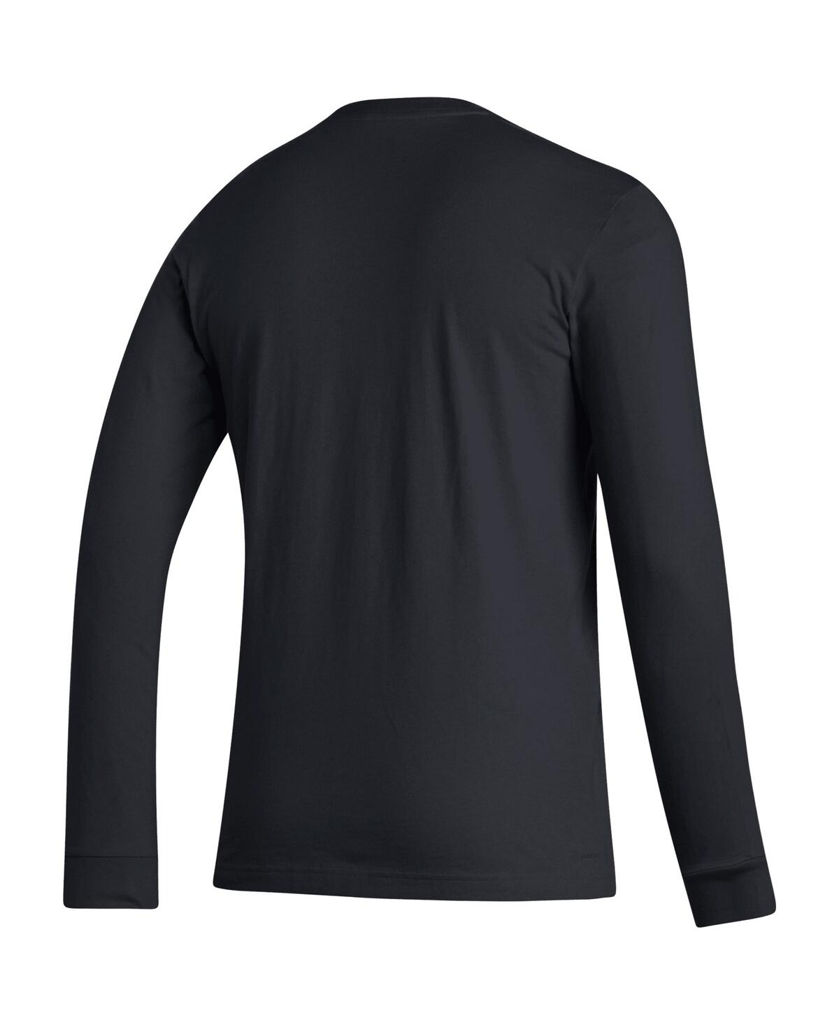Shop Adidas Originals Men's Adidas Black Cr Flamengo Dassler Long Sleeve T-shirt