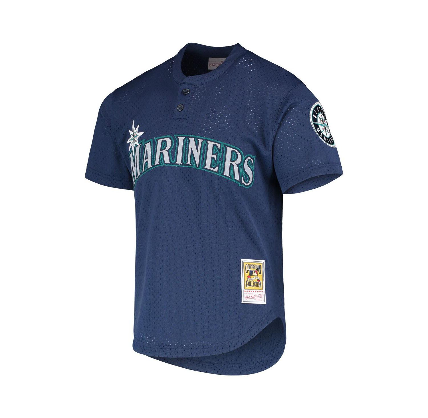 Men's Ichiro Suzuki Royal Seattle Mariners Cooperstown Collection Mesh Batting Practice Jersey