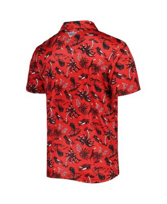 Men's Red Georgia Bulldogs Super Terminal Tackle Omni-Shade Polo Shirt