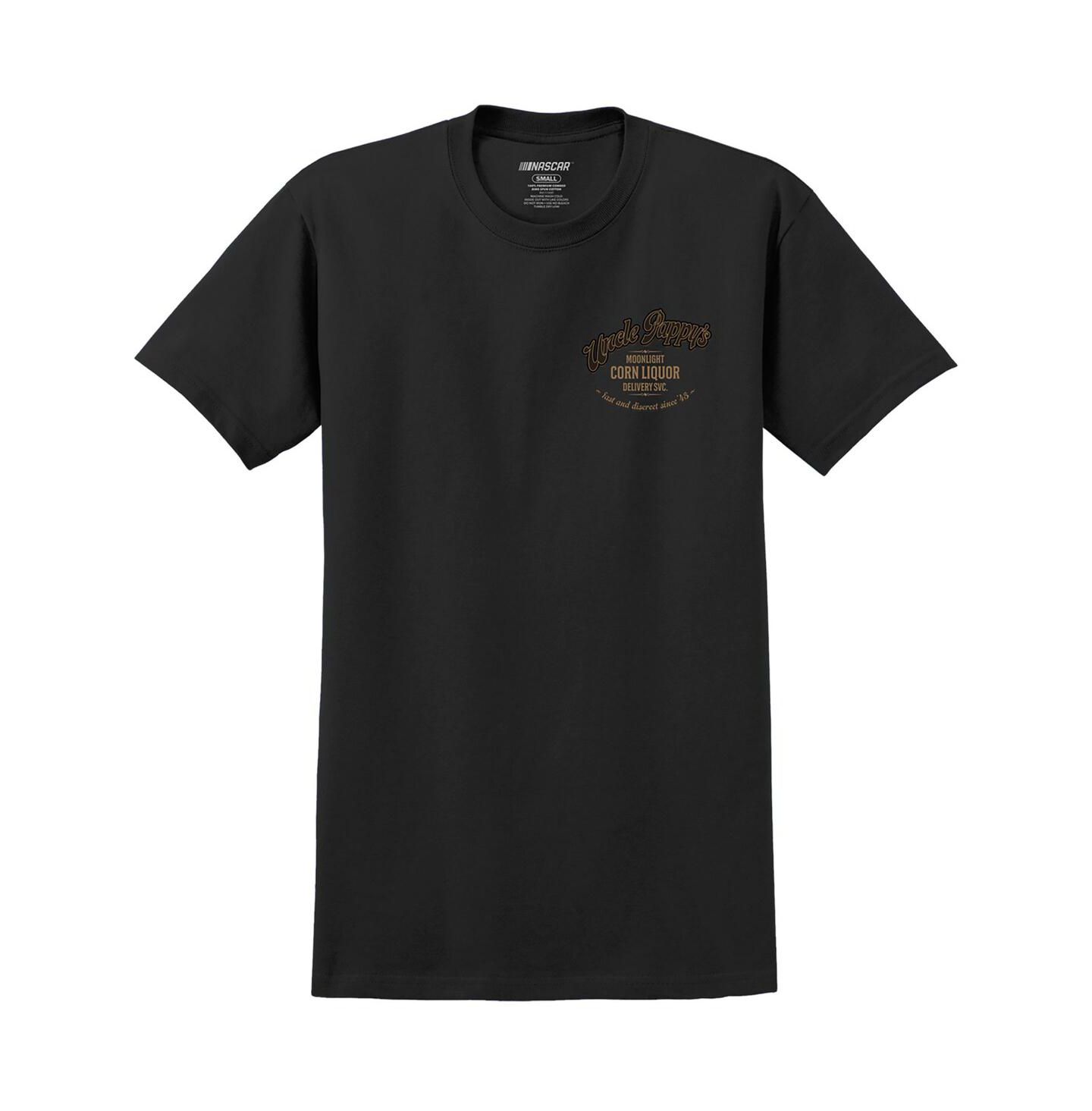 Мужская футболка TEAM NASCAR Black Uncle Pappy Tri-Blend — фото 3