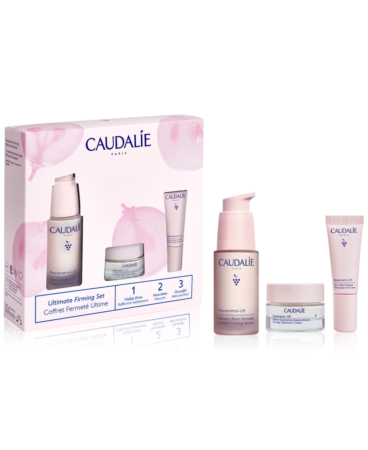 Caudalíe 3-pc. Resveratrol-lift Ultimate Firming Skincare Set In No Color