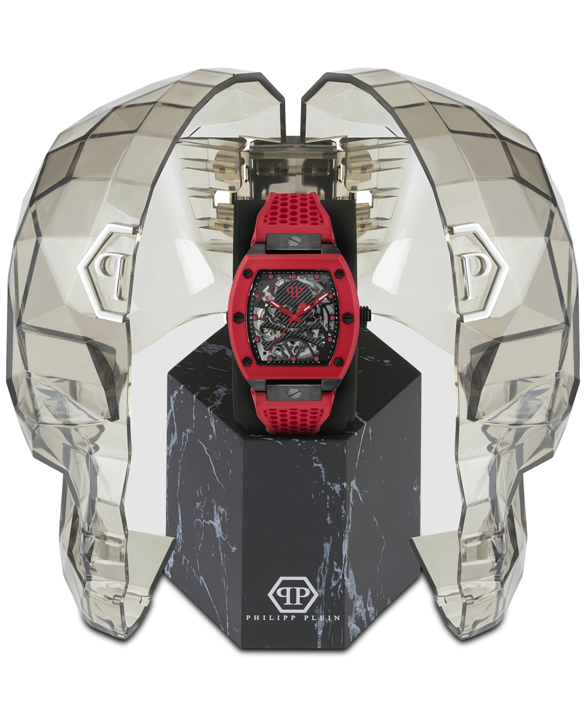 Philipp Plein Stainless Steel Watches In Black