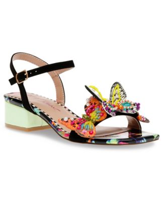 Women s Lotty Butterfly Block Heel Sandals