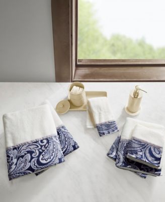 Aubrey 6-Pc Jacquard Bath Towel Set