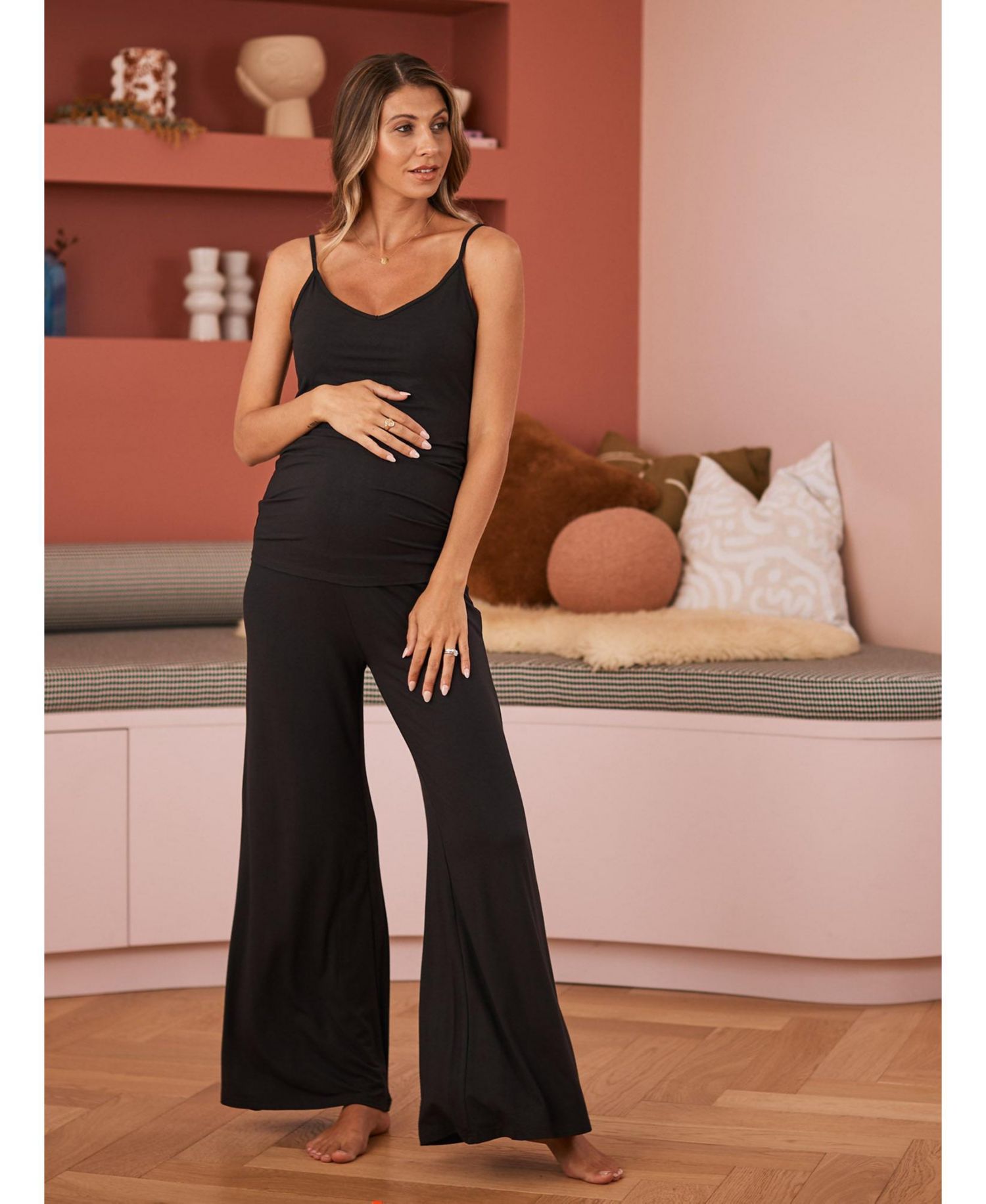 Maternity Angel Wide Leg Lounge Pants