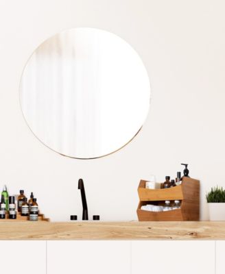 2-Piece Stackable Bamboo Bin Set