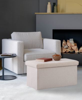 Channel Tufted Storage Trunk