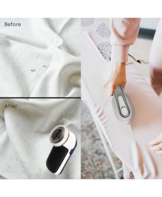 Travel-Ready Garment Grooming Kit: Compact Lint Remover, Fabric Shaver &amp; Mini Iron