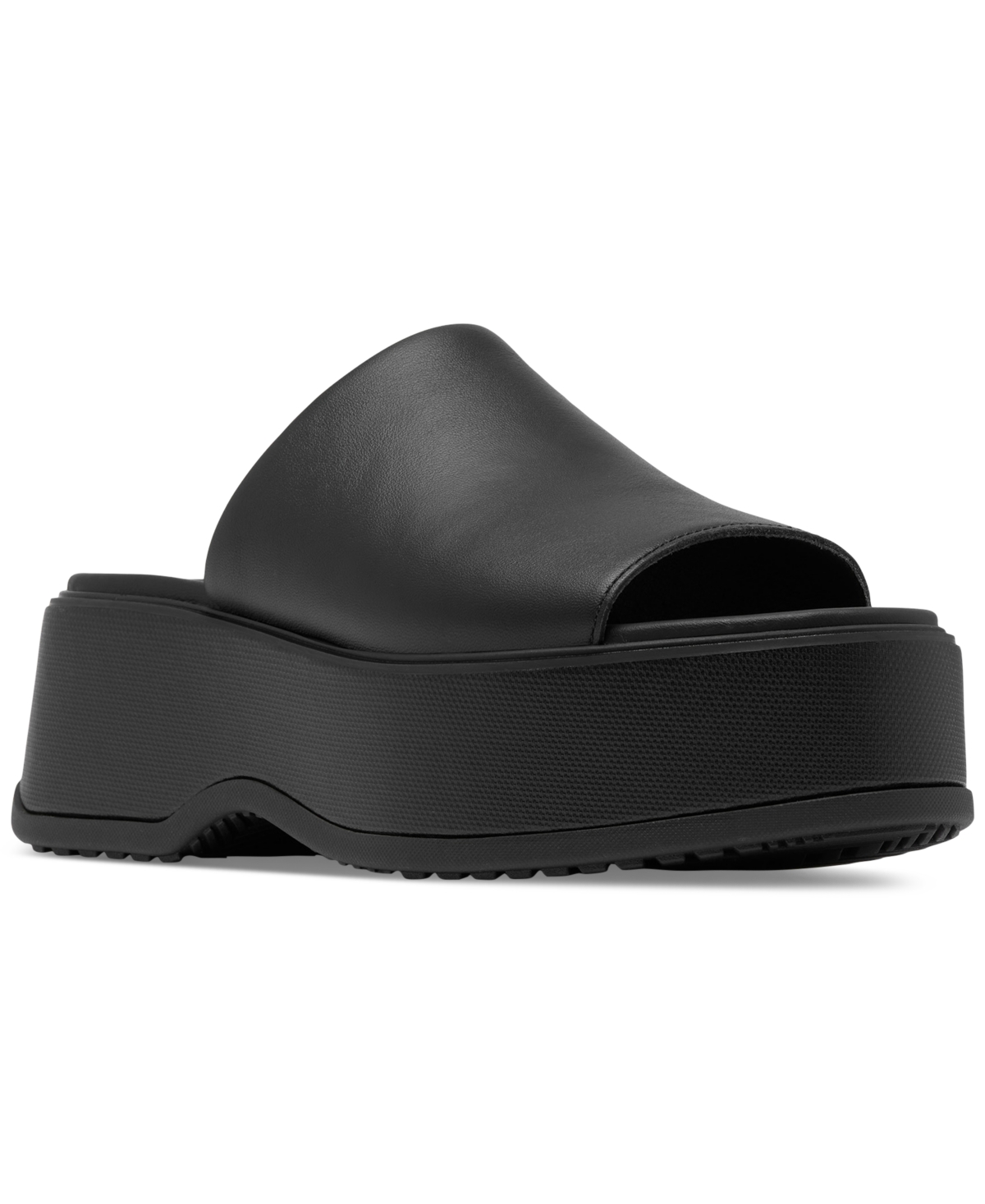 Women's Dayspring Platform Slide Sandals - Black, Black