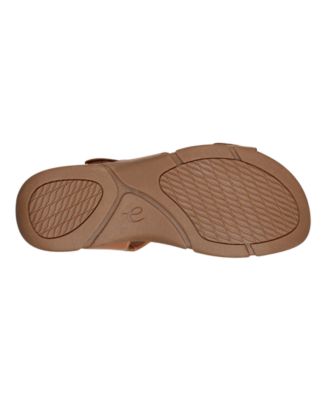 Mavey Strappy Leather Open Toe Flat Sandals