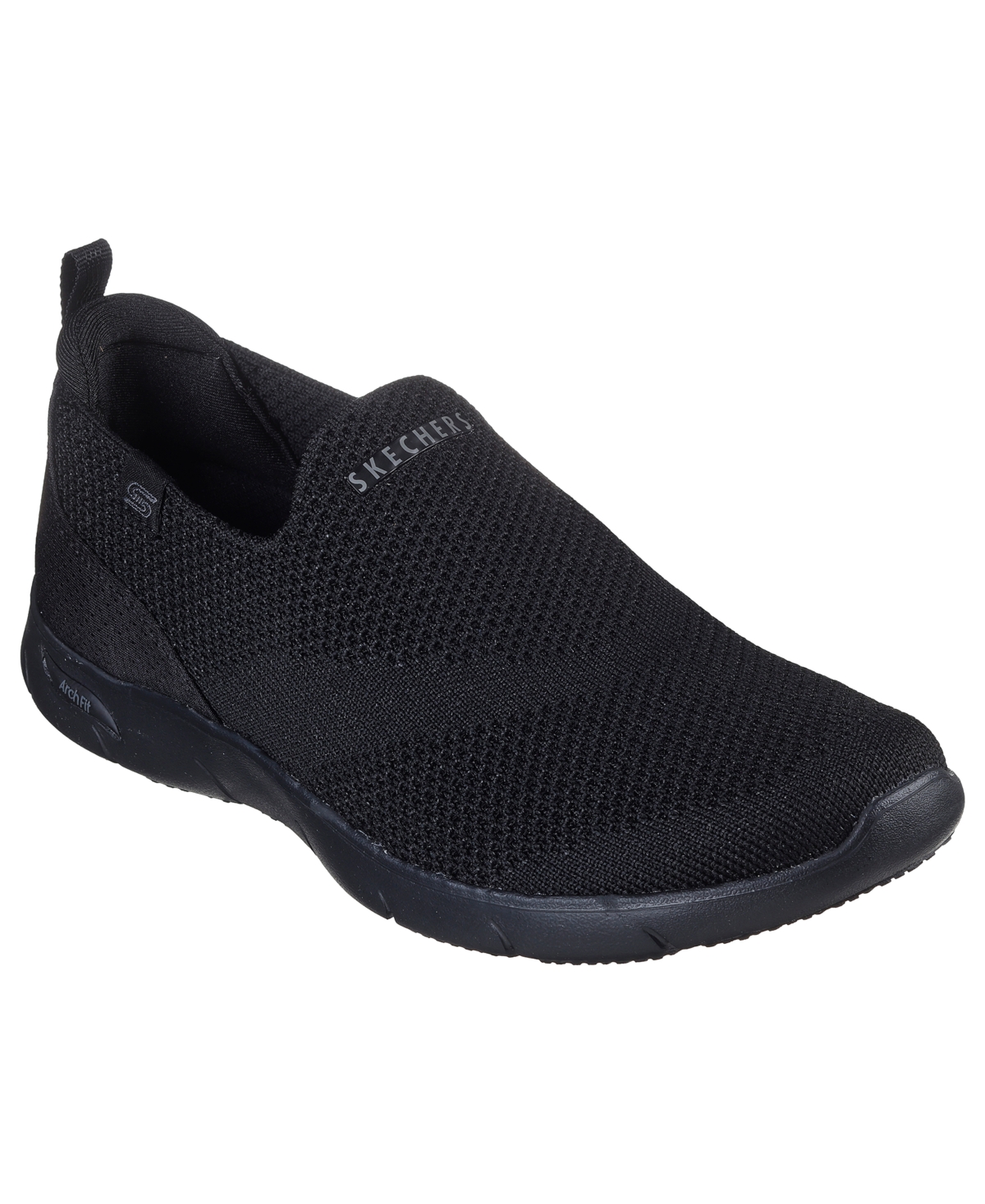 Women's Arch Fit Refine - Iris Slip-On Casual Sneakers from Finish Line - Black