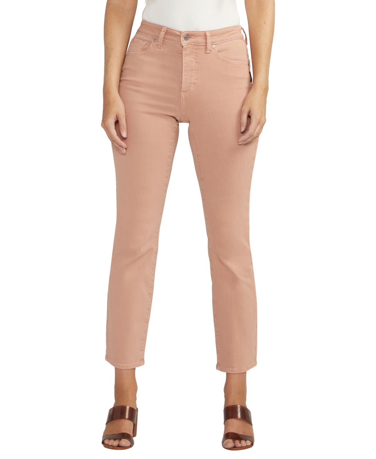 Women's Isbister High Rise Straight Leg Jeans - Sage