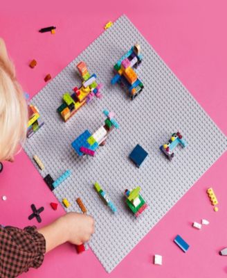 Classic 11024 Gray 48" x 48" Stud Toy Building Baseplate