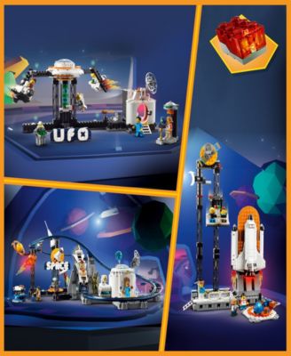 Creator 31142 3-in-1 Space Roller Coaster Toy Action Building Set