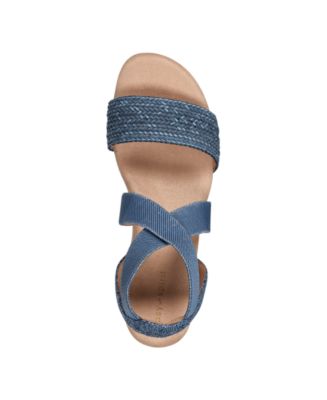 Women's Lorena Woven Strappy Wedge Sandals