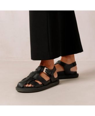 Women's Backbone Leather Sandals