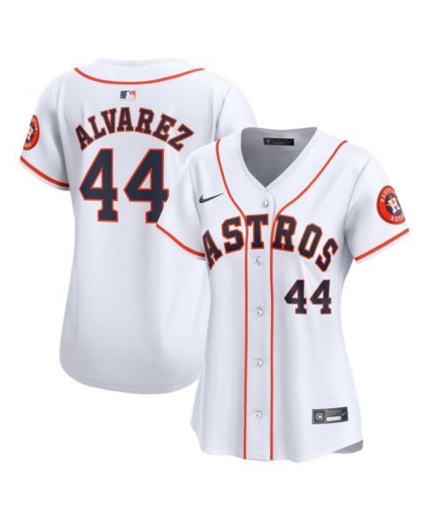 Женский топ Nike Yordan Alvarez White Houston Astros Home Limited Player Jersey