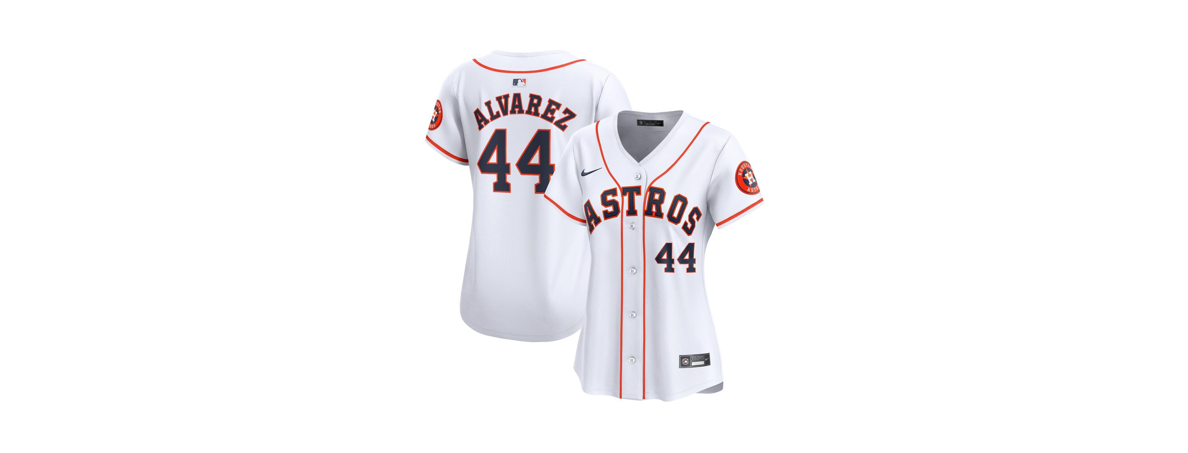 Women's Nike Yordan Alvarez White Houston Astros Home Limited Player Jersey
