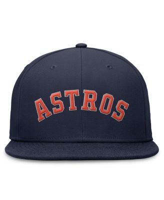 Men's Navy Houston Astros Evergreen Performance Fitted Hat