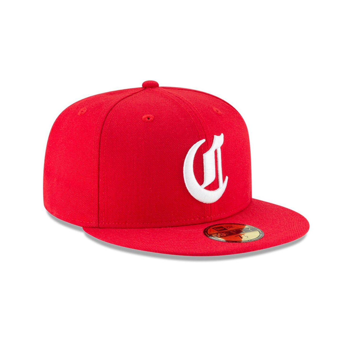 Men's Red Cincinnati Reds Cooperstown Collection Wool 59FIFTY Fitted Hat