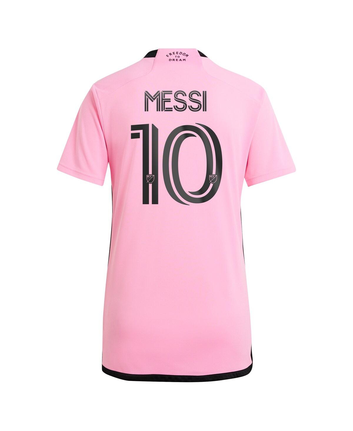 Women's adidas Lionel Messi Pink Inter Miami Cf 2024 2getherness Replica Player Jersey - 2getherness Pink