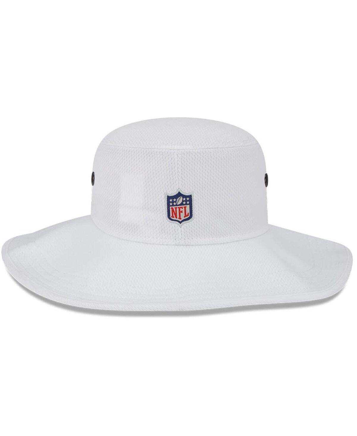 New Era White Dallas Cowboys 2023 Nfl Training Camp Panama Bucket Hat In White