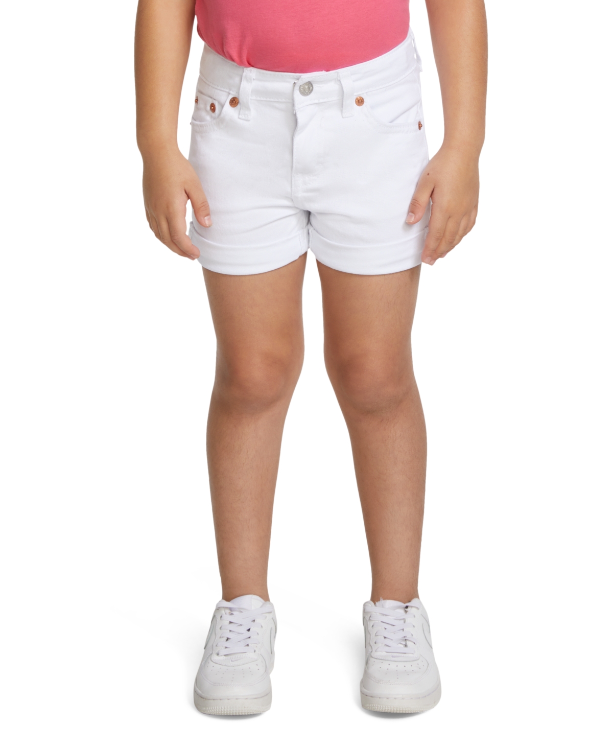 Levi's Little Girls Girlfriend Shorty Shorts